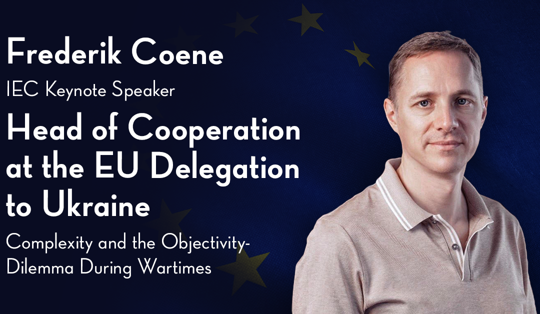 Ukraine’s EU Delegation Head Speaks Live in Budapest at IEC!