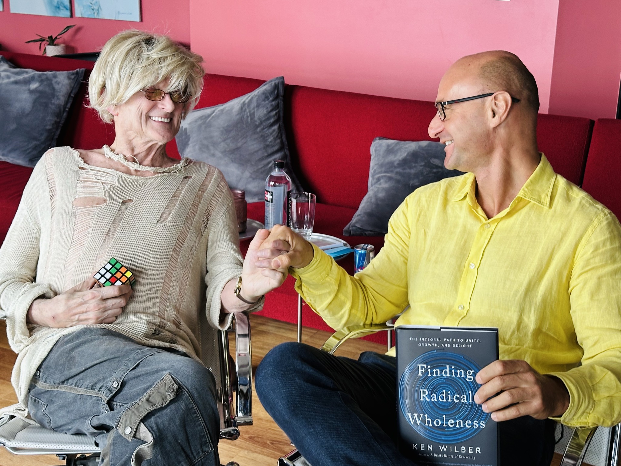 Ken Wilber and Bence Gánti