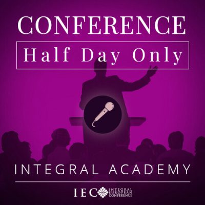 Pénteki fél napos jegy - Integrál Akadémia - IEC2025